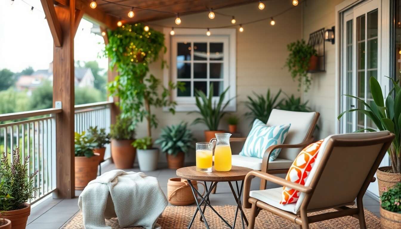 Am&eacute;nager un espace d&eacute;tente sur sa terrasse