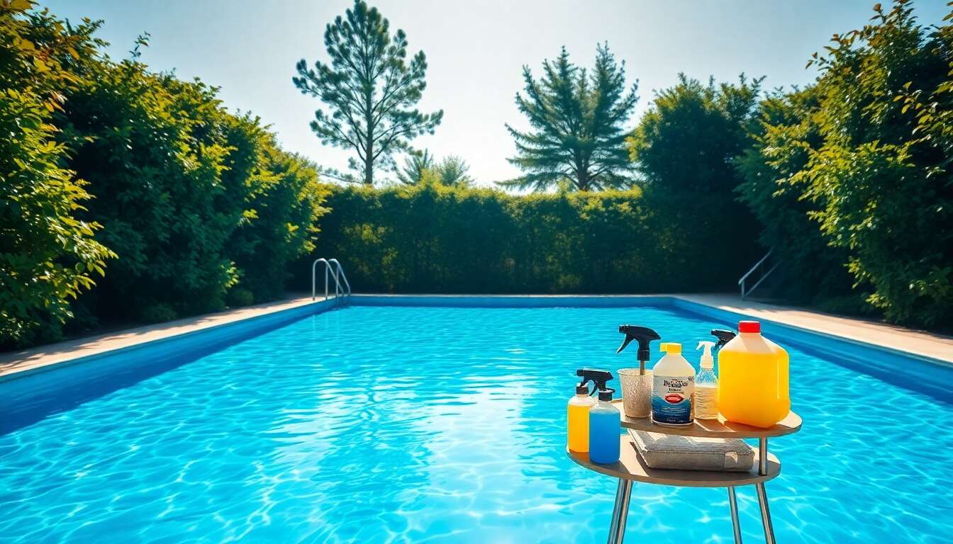 Contr&ocirc;le et ajustement de la chimie de l'eau