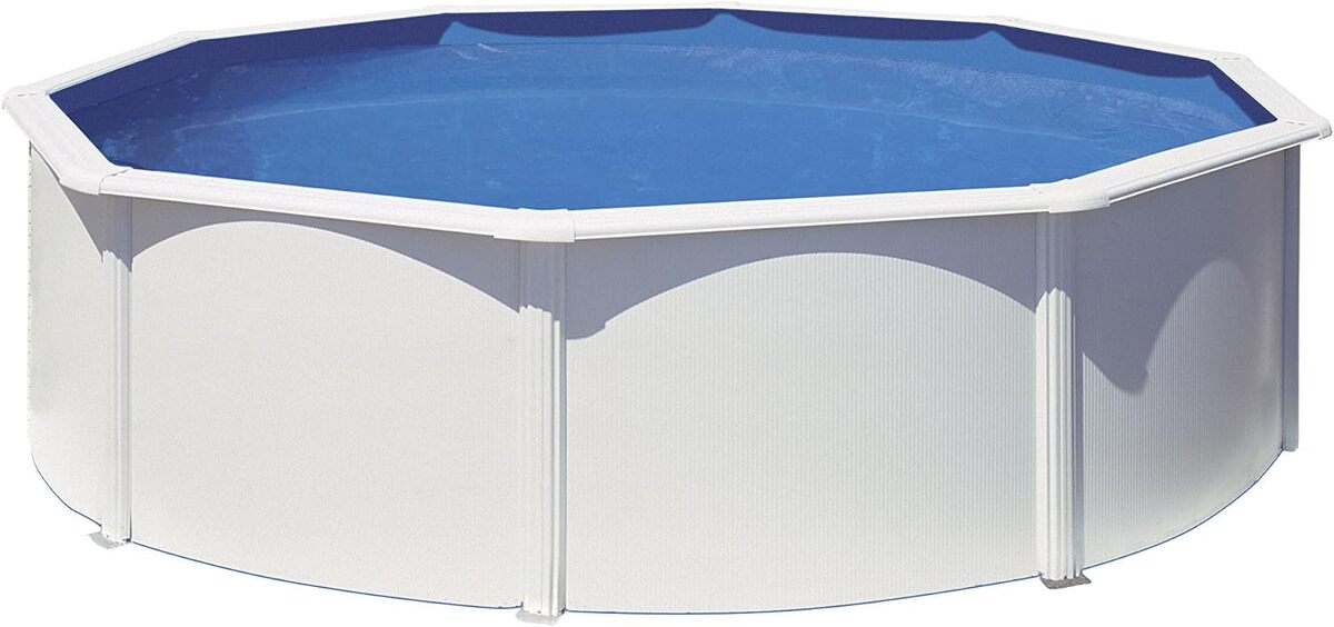 Test de la piscine hors-sol GRE KIT460ECO Fidji acier ronde