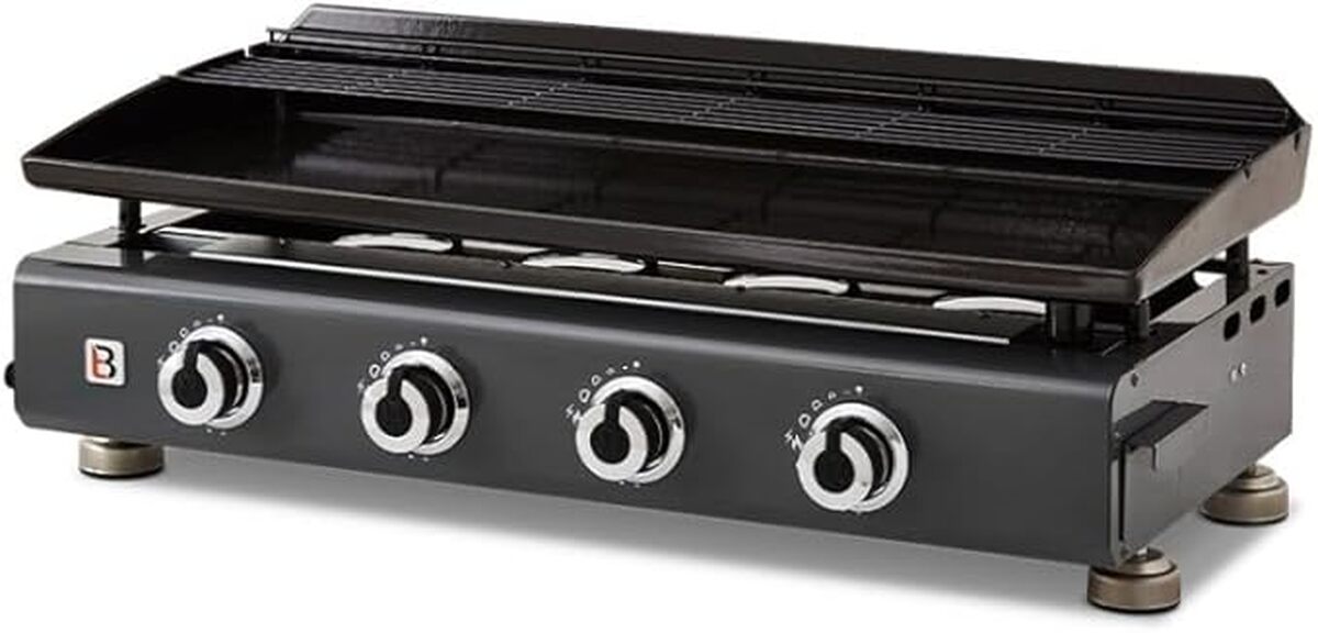 Test de la plancha Silvia II G : puissance 10 KW et 4 feux