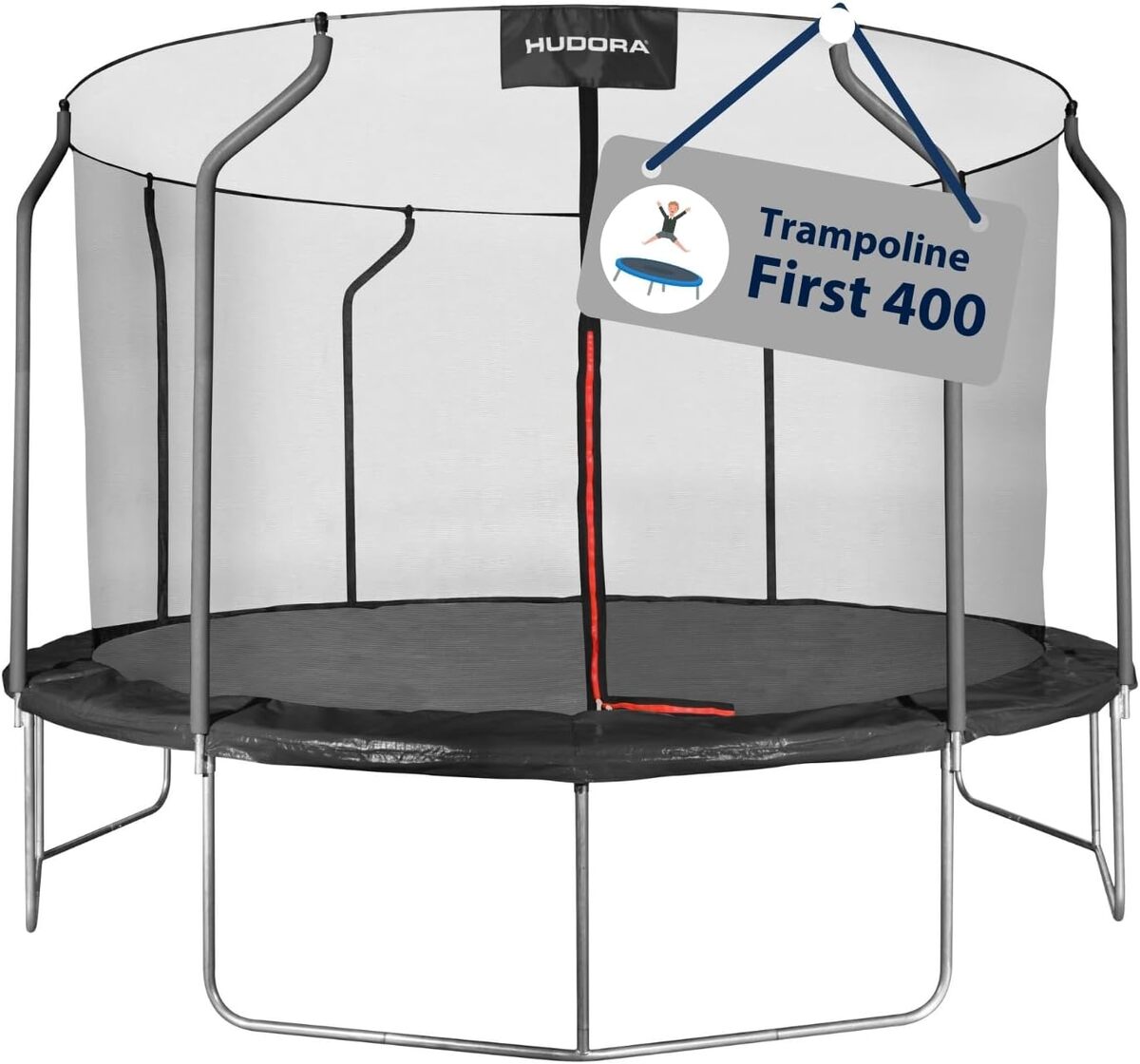 Test du trampoline Hudora First : sécurité et qualité pour tous
