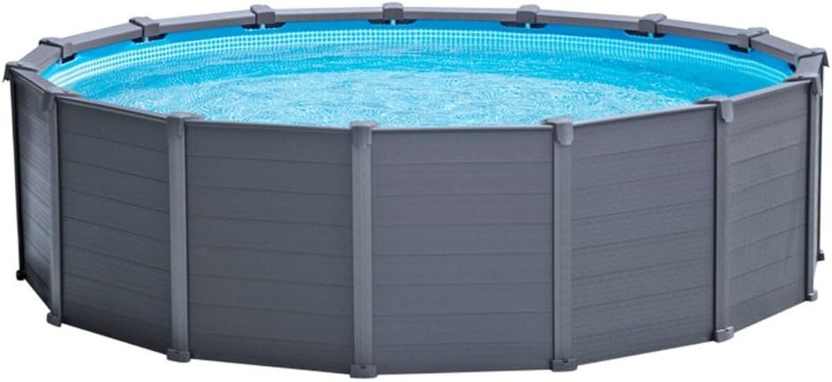Test Intex 28382 : piscine Graphite élégante et spacieuse