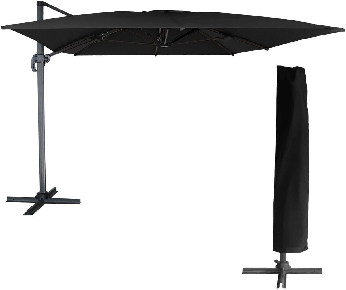 Test parasol MOLOKAI déporté 3x4 avec manivelle