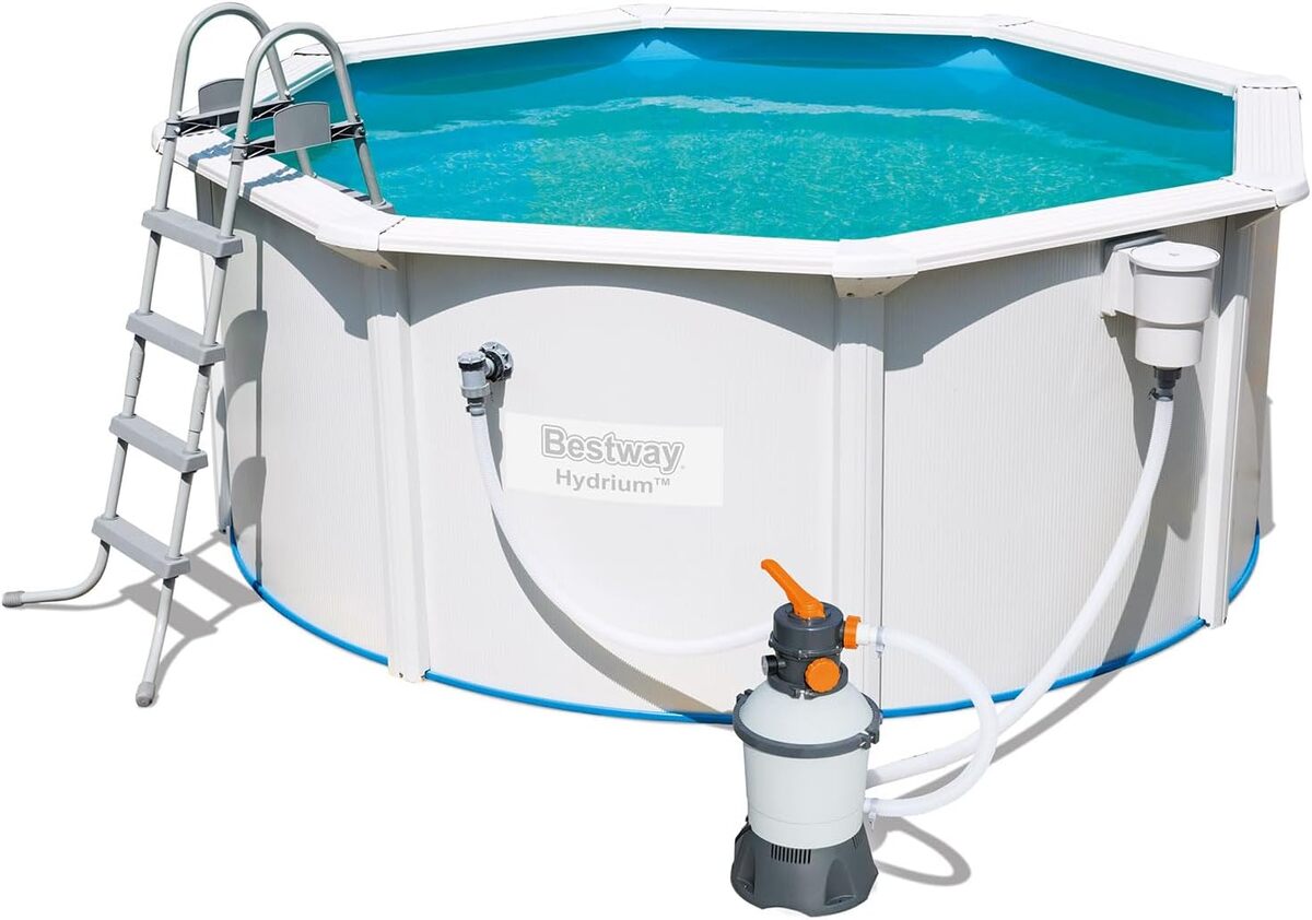 Test : piscine Bestway Hydrium 300 x 120 cm avec filtre à sable et accessoires