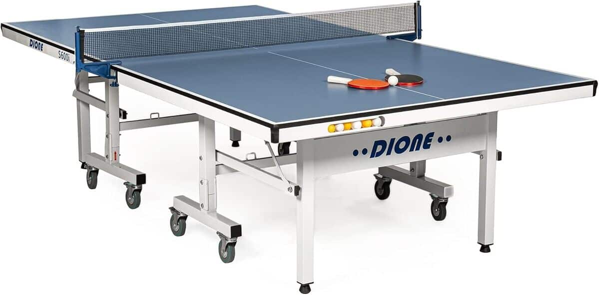 Test : table de ping pong DIONE S600i indoor performance