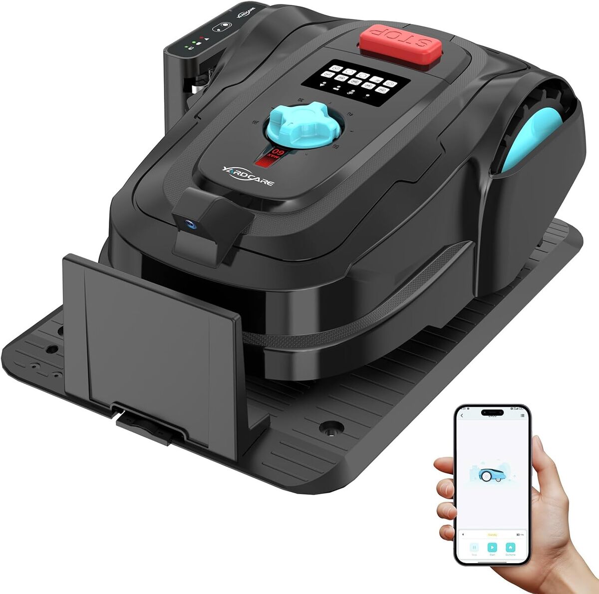Test : yardcare M800Plus tondeuse robot, efficacité et précision