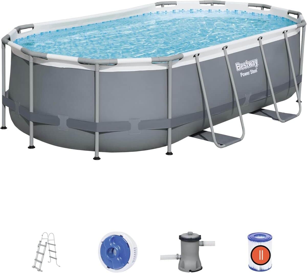 Test de la piscine hors sol Bestway Power Steel