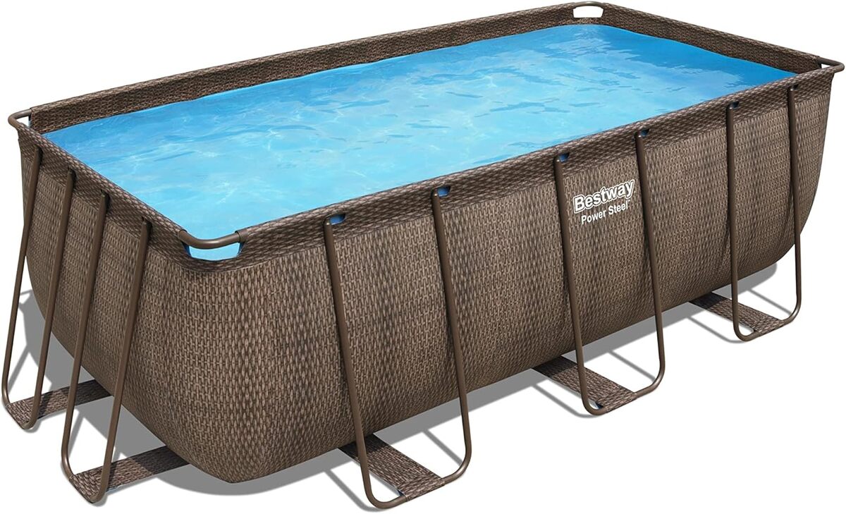 Test de la piscine hors sol Bestway Power Steel™ 412 cm avec filtre à sable