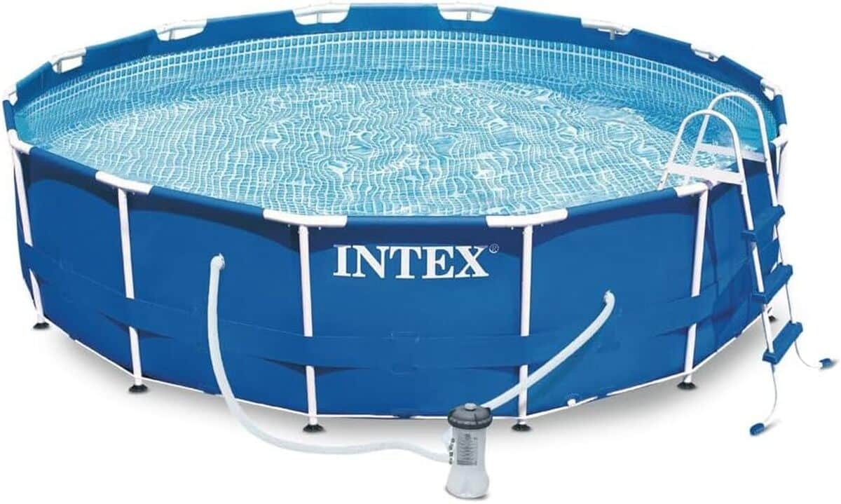Test de la piscine Intex Prism Frame 4M57