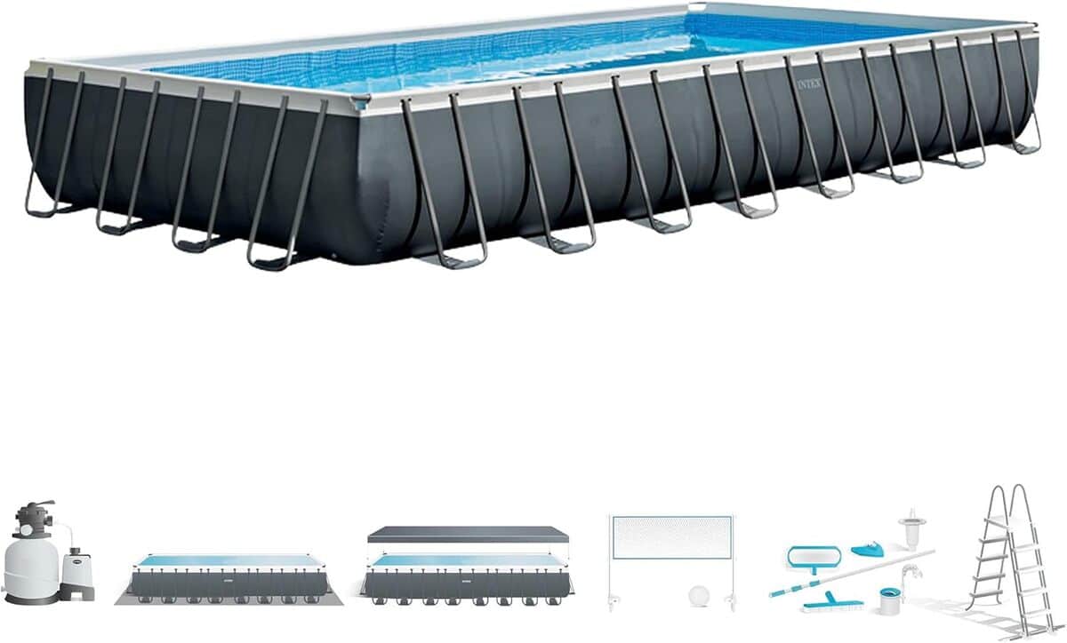 Test de la piscine rectangulaire Intex Ultra XTR