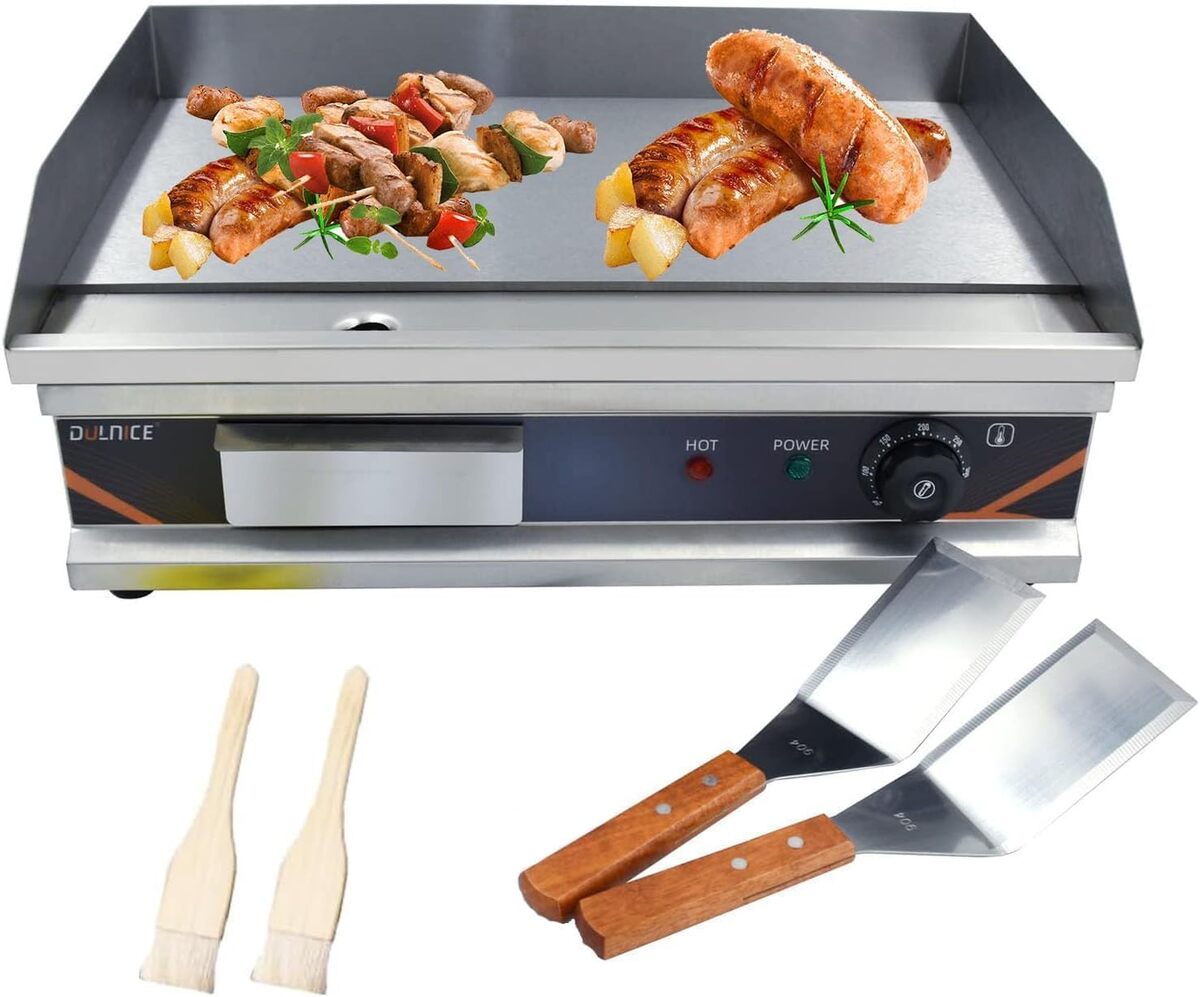 Test de la plancha électrique Dulnice inox 3000W