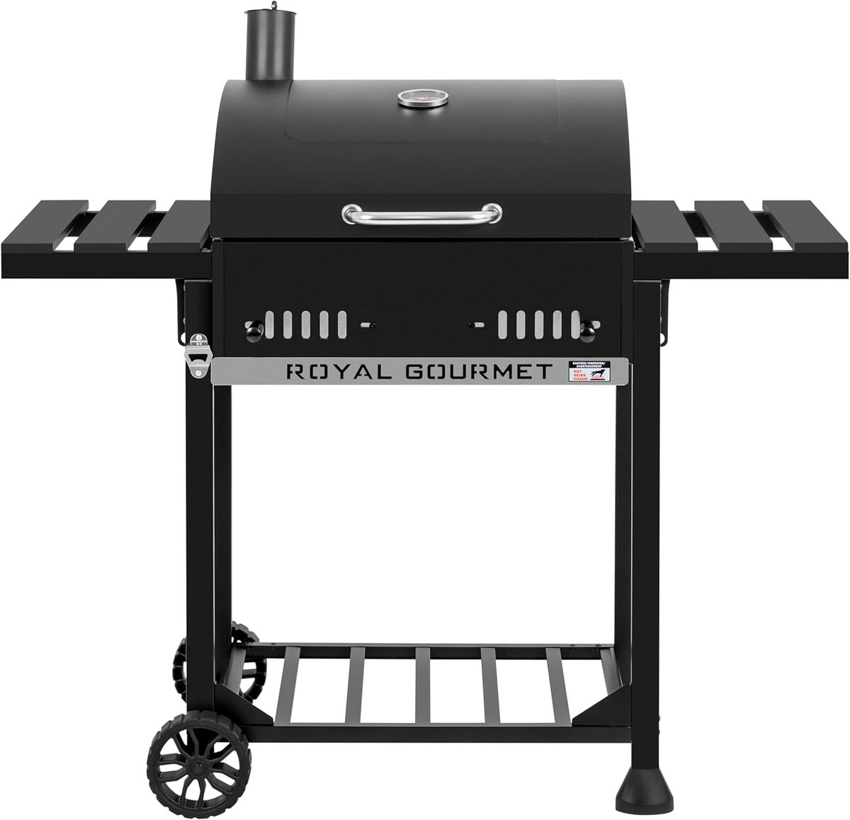 Test du barbecue à charbon Royal Gourmet : puissance et praticité sur chariot