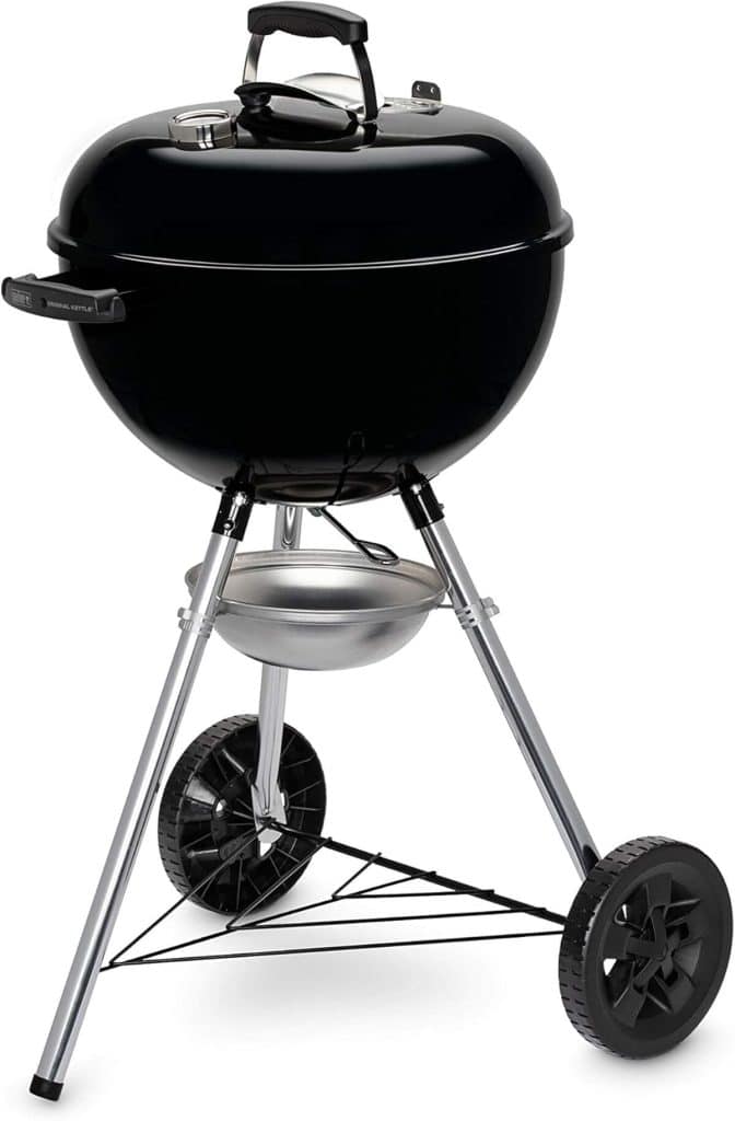 Test du barbecue Weber Original Kettle Ø 47 cm : efficacité charbon et design
