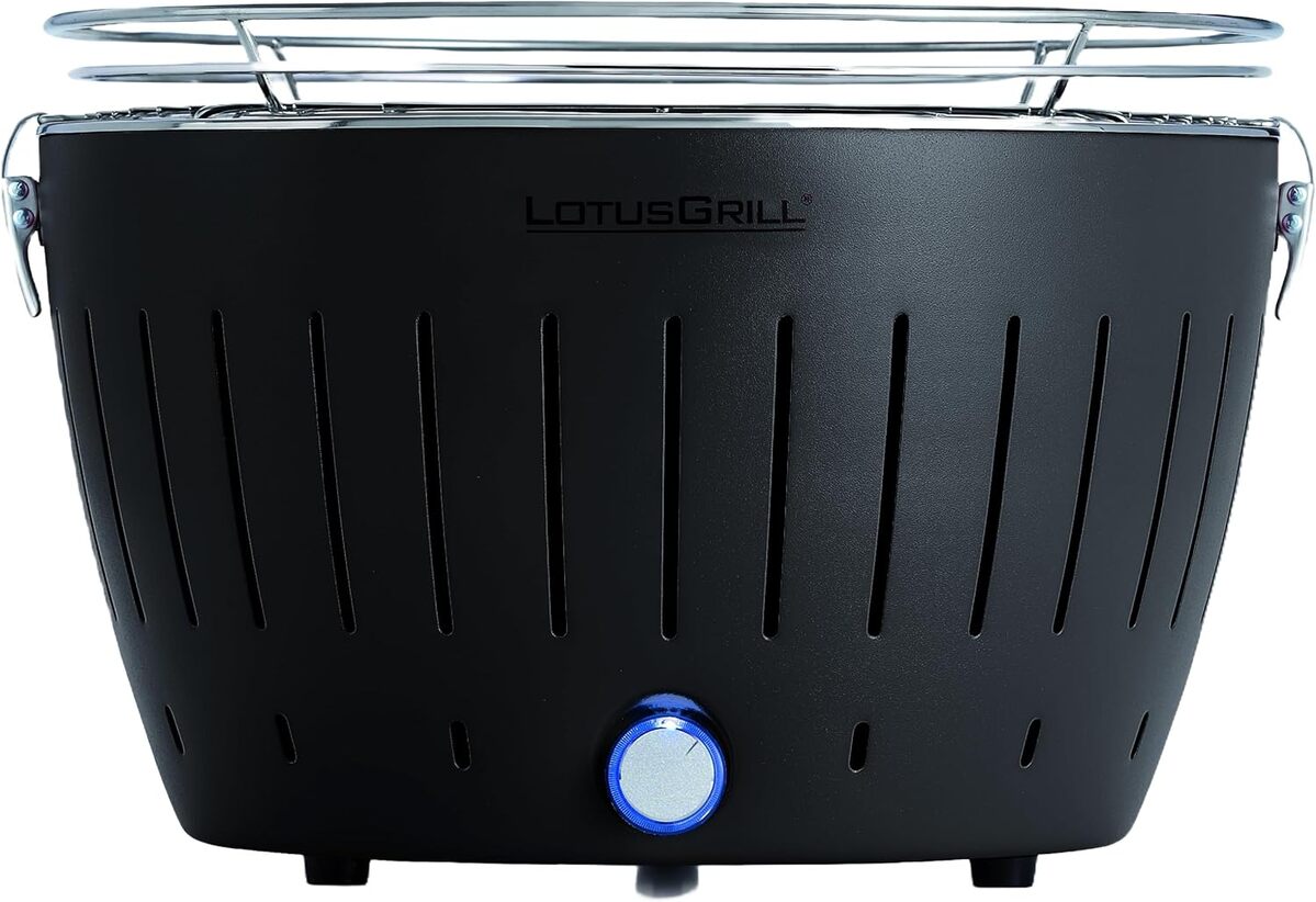 Test du Lotus Grill : barbecue nomade Classic gris/anthracite
