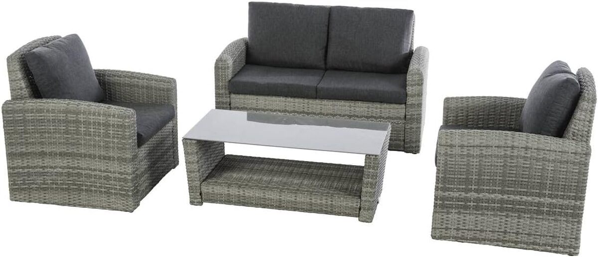 Test du salon de jardin Polynesia Havane de Hespéride : confort et design en résine tressée