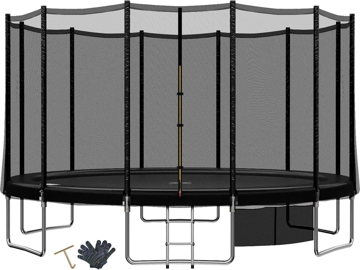 Test du trampoline extérieur Triumphkey : sécurité et fun pour les enfants
