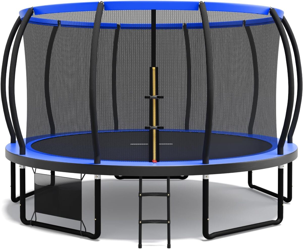 Test : flamaker trampoline extérieur enfants Ø366/427 cm, kit complet