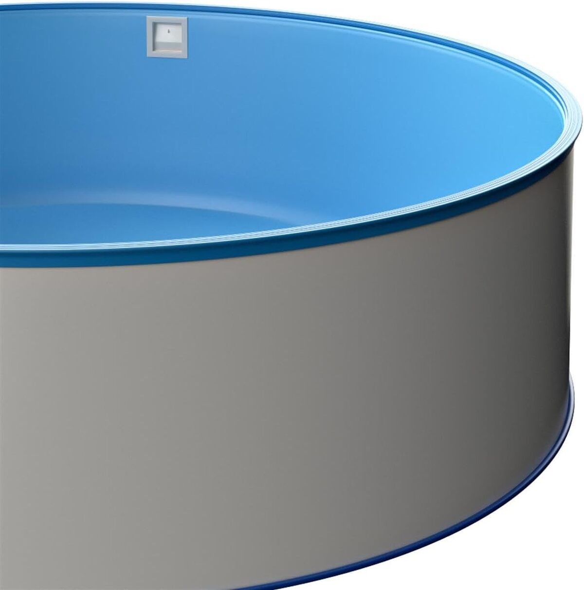 Test : piscine ronde en acier robuste 3, 50 x 1, 20 m