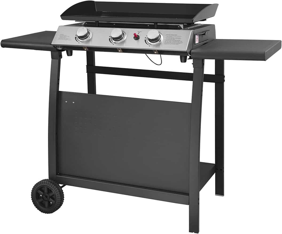 Test : plancha Happy Garden SÉVILLE à 3 brûleurs avec chariot