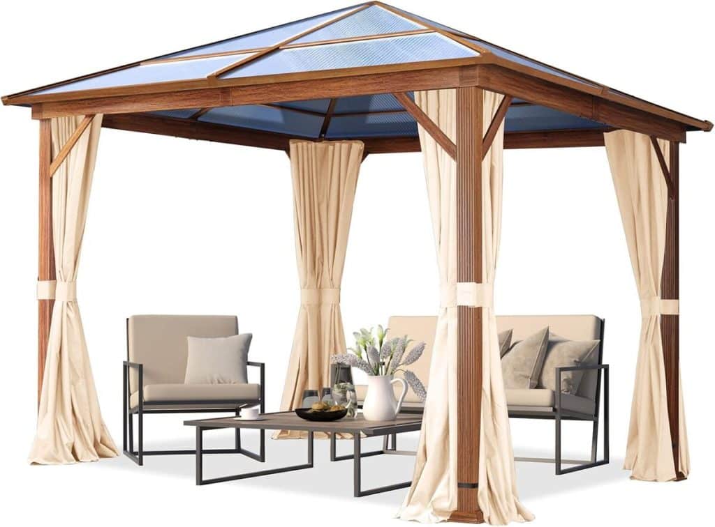 Test : tonnelle TOOLPORT 3x3 m polycarbonate 8 mm