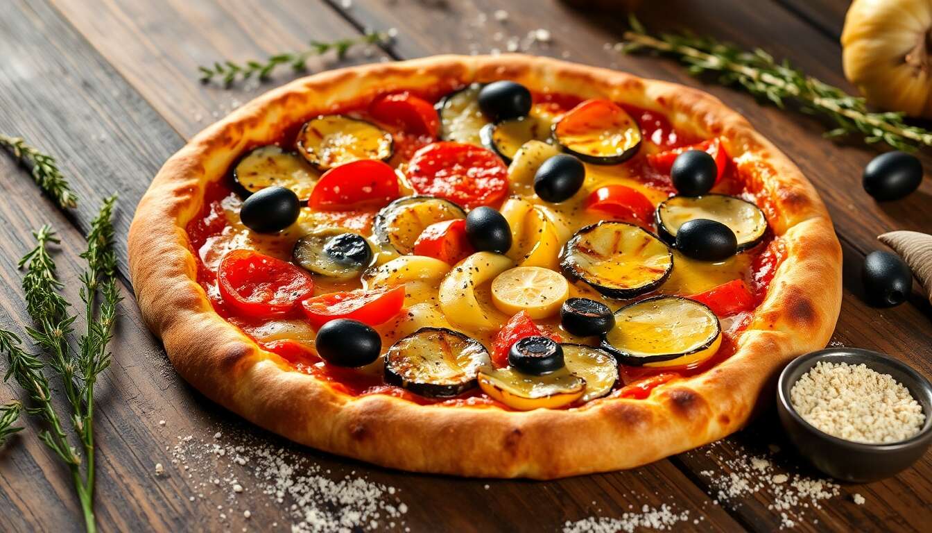 Pizza grillée aux légumes d'été : la recette qui va changer vos soirées barbecue !