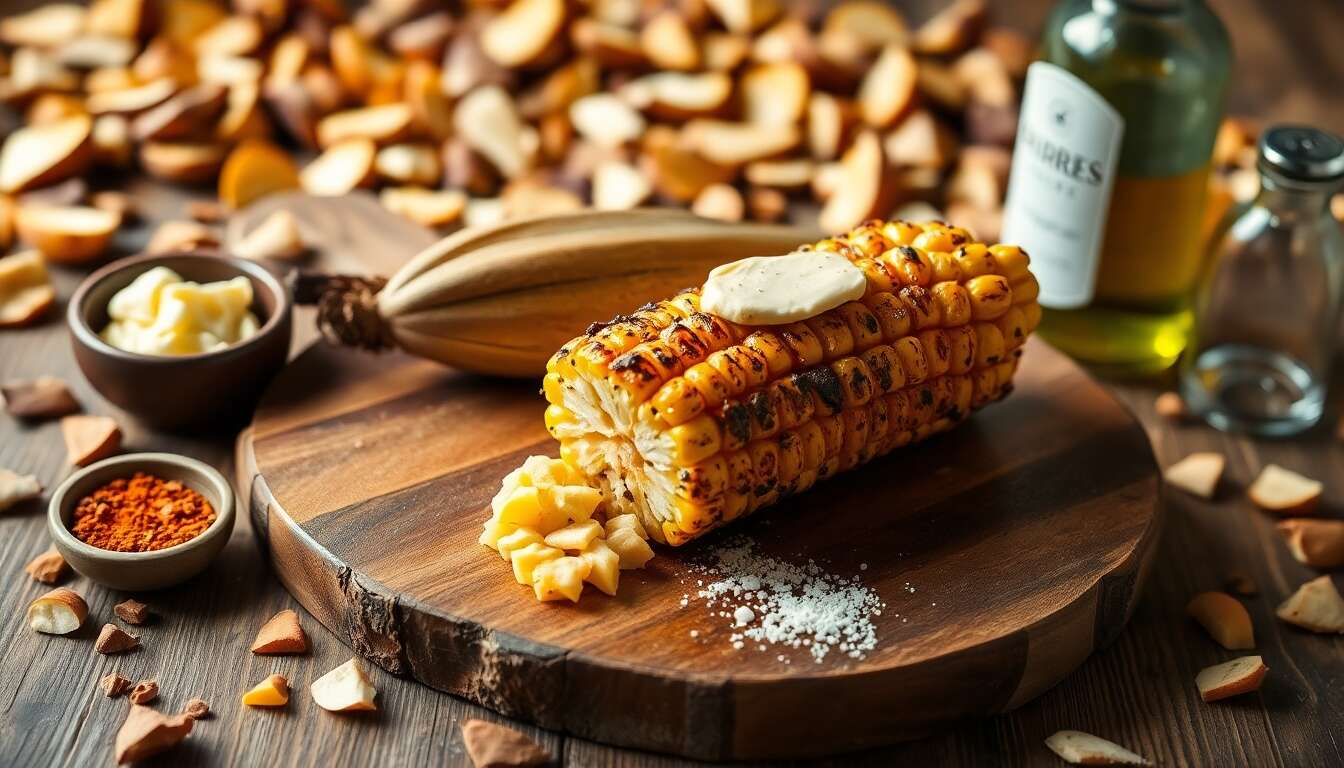 Épis de maïs fumés au beurre truffé : le secret des chefs