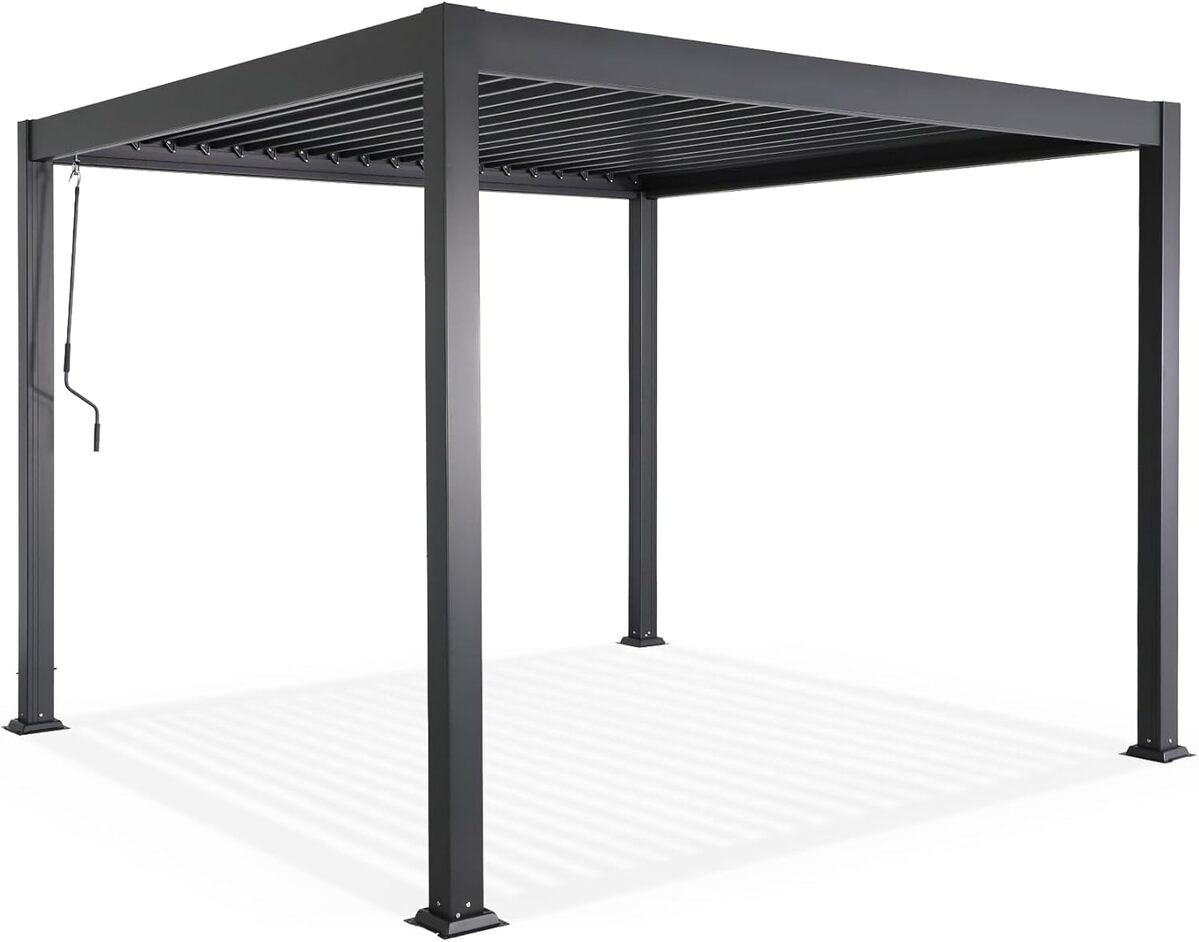 Test de la pergola bioclimatique AirDay 3x4 m : abri jardin design et fonctionnel