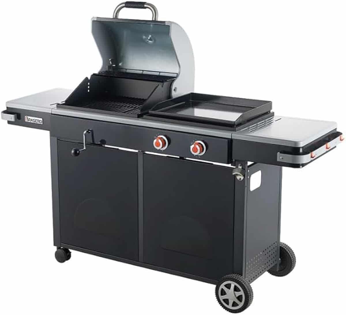 Test du brasero bi-energy L : barbecue et plancha performants