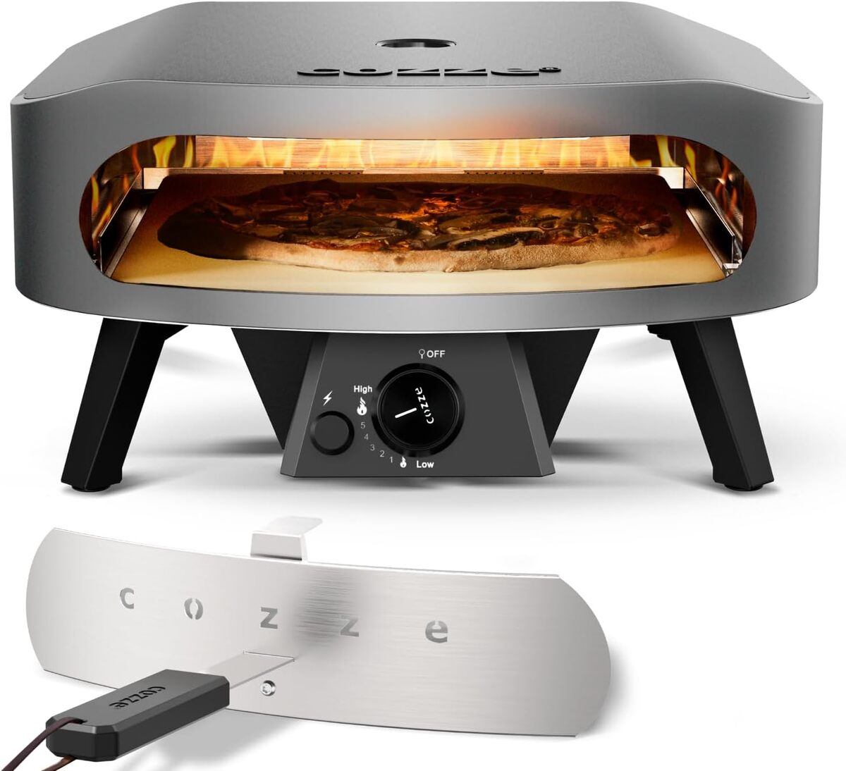 Test du four à pizza Cozze 17" Classic : cuisson rapide en 2 min