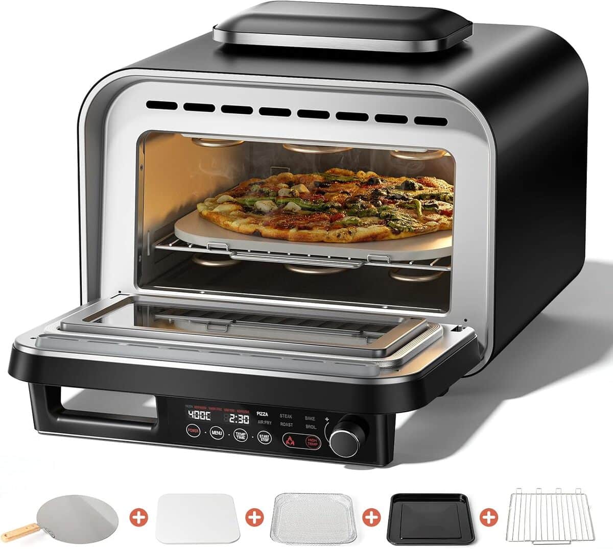 Test du four à pizza G.a HOMEFAVOR 20L multifonction