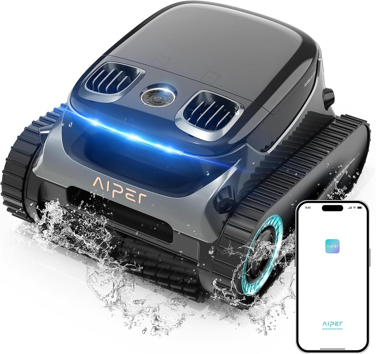 Test du robot piscine AIPER Scuba S1 Pro : puissance et autonomie performantes