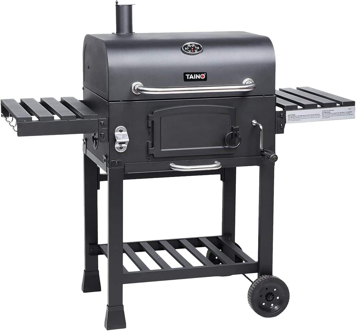 Test du TAINO HERO XL : barbecue fumoir complet au charbon
