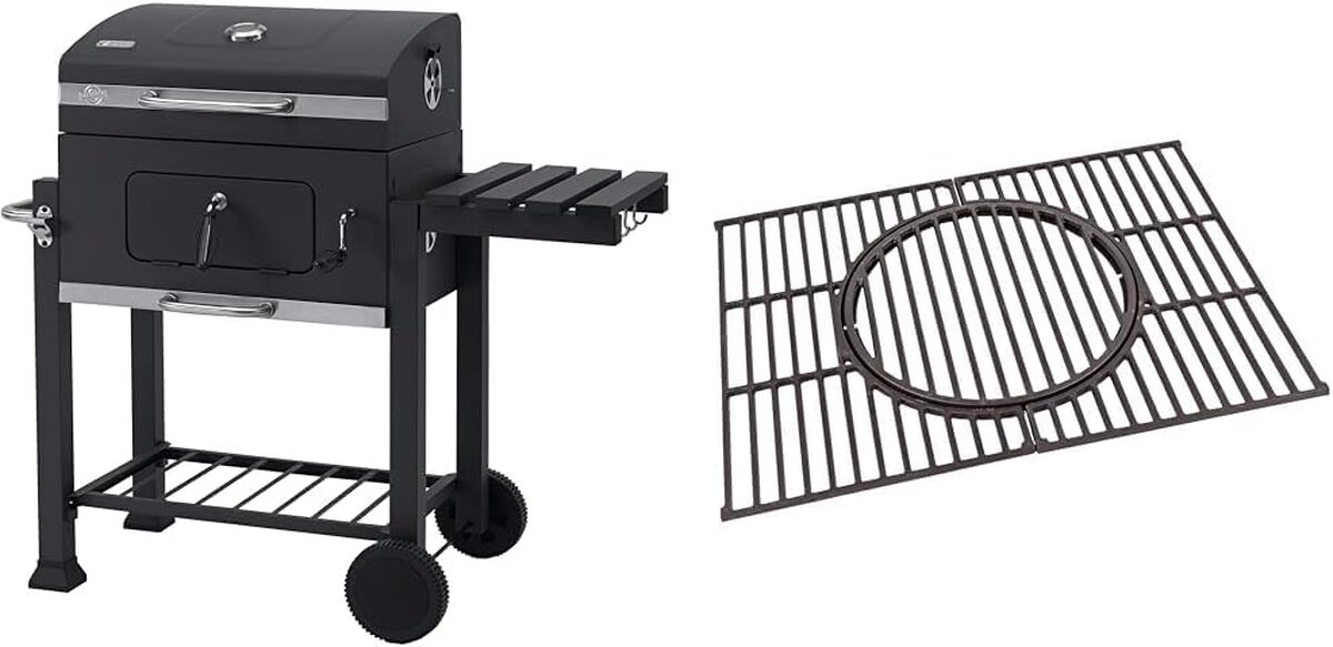 Test du Tepro Toronto Click : barbecue anthracite/acier inoxydable et accessoires en fonte