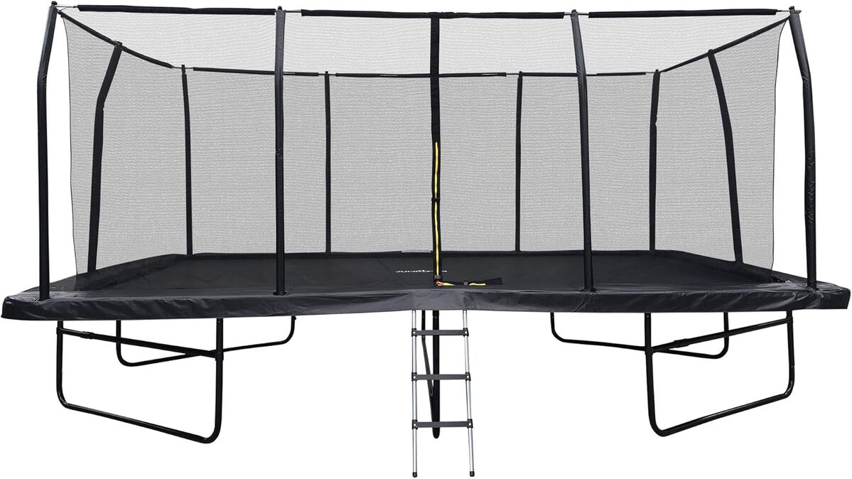 Test du trampoline Famille XXXL : sécurité et fun assurés !