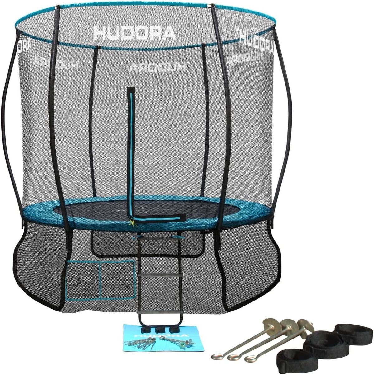 Test du trampoline Hudora Fantastic Complete : sécurité et fun en famille