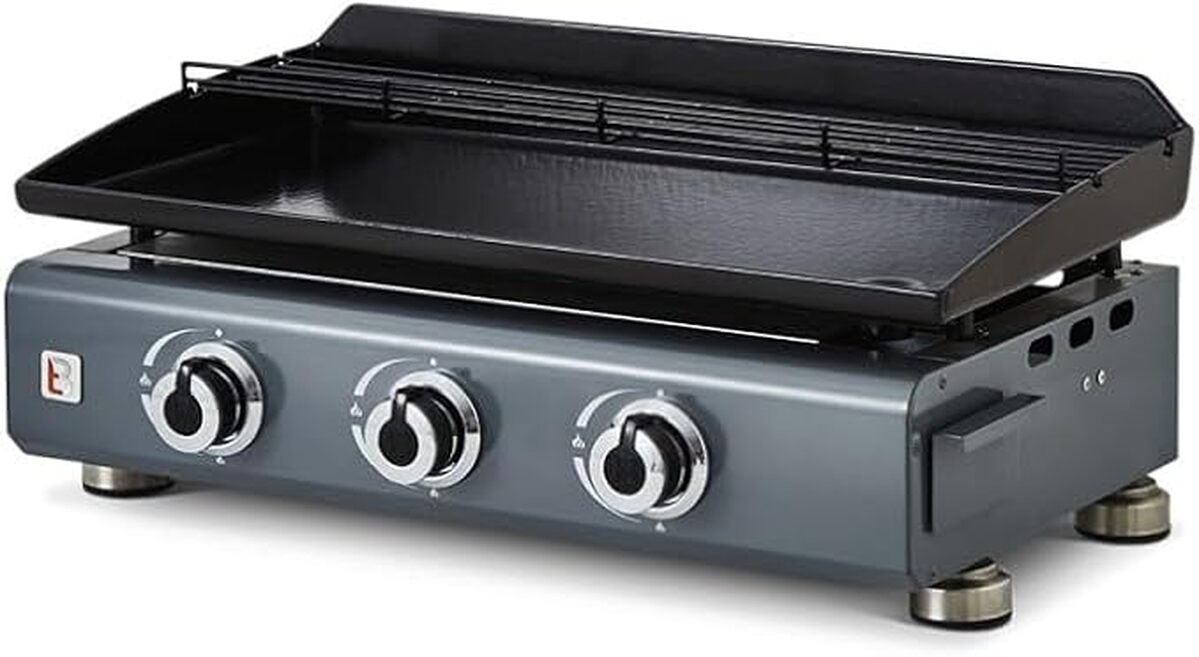 Test plancha gaz brasero Silvia II G : 3 feux ultraperformants