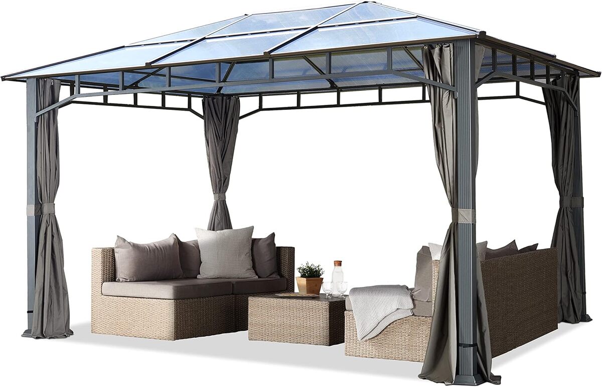 Test : tonnelle de jardin Toolport en aluminium 3x4 m