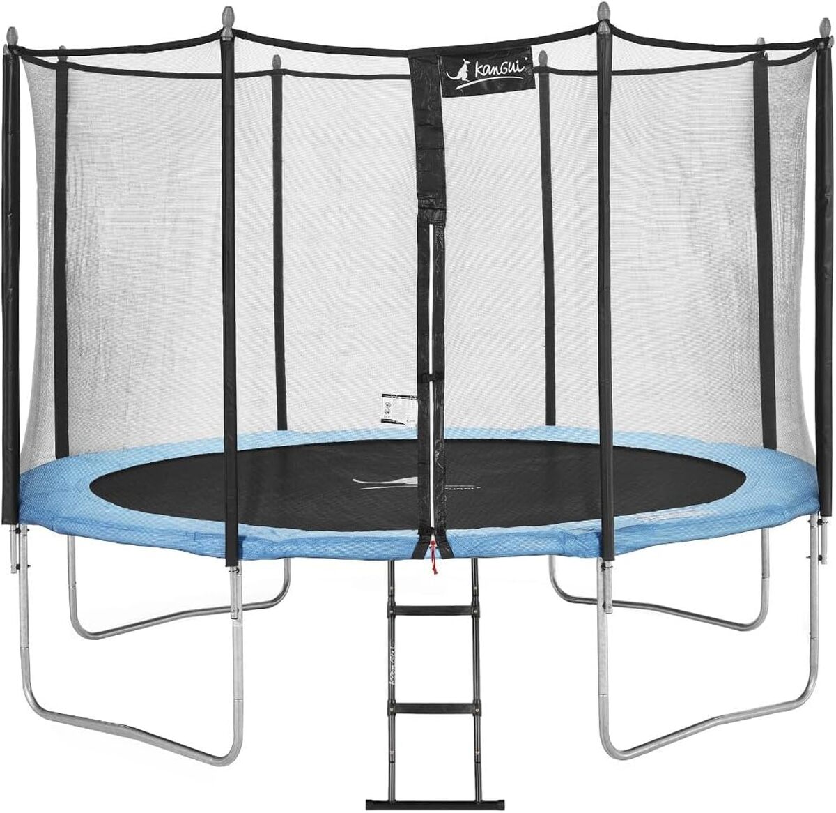 Test : trampoline Kangui 426 cm avec filet et échelle