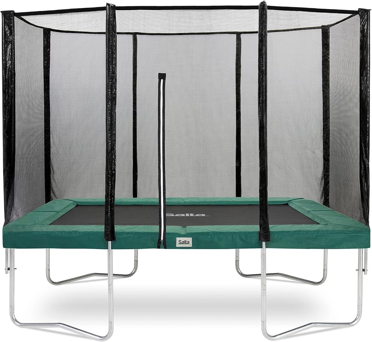 Test trampoline Salta Combo rectangulaire 214 x 305 cm rose avec filet