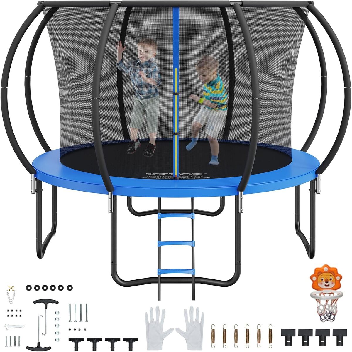 Test : trampoline VEVOR 3 m avec filet de sécurité