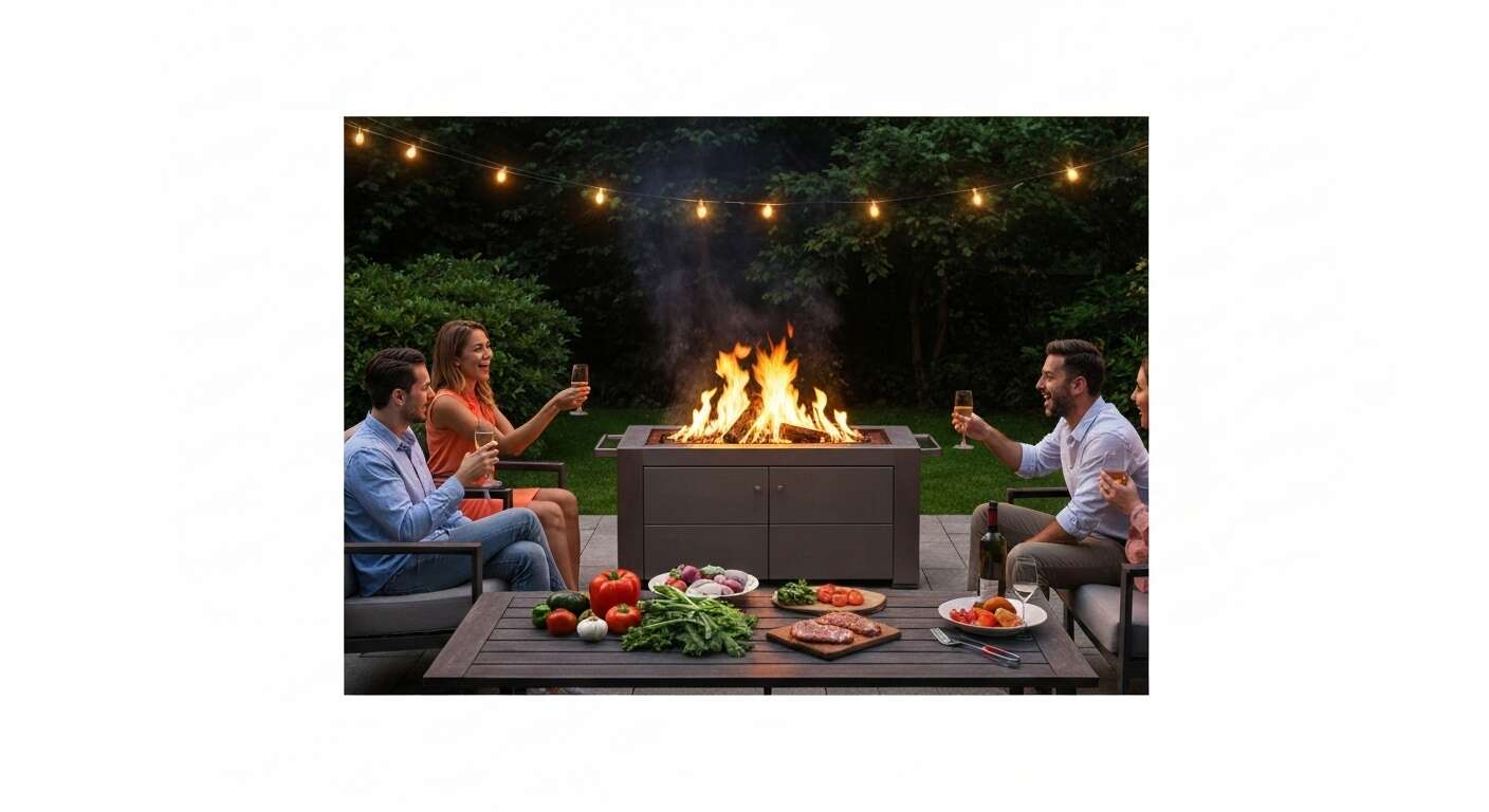 Cuisiner facilement &agrave; l'air libre