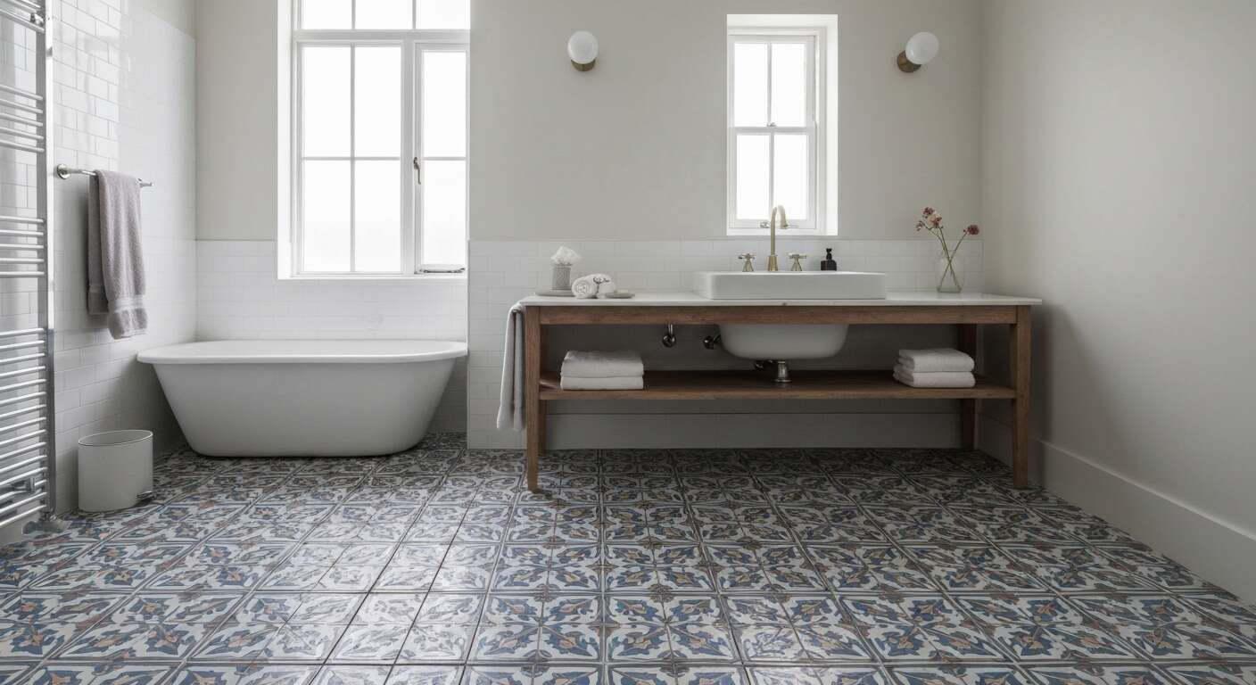 Pose de carreaux de ciment : guide en 4 étapes