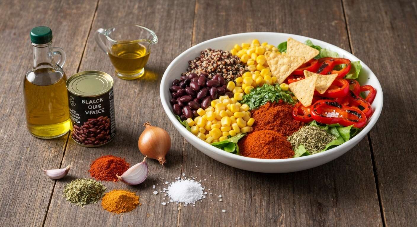 La salade qui danse la salsa : une explosion de saveurs exotiques directement dans votre assiette !