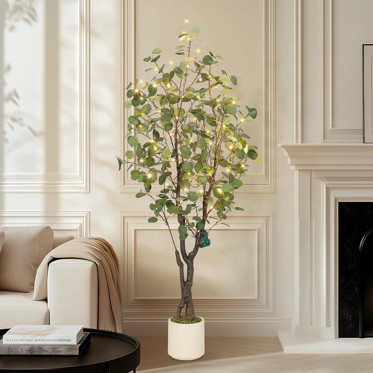 Avis sur le GarveeHome eucalyptus artificiel lumineux de 1, 5 m