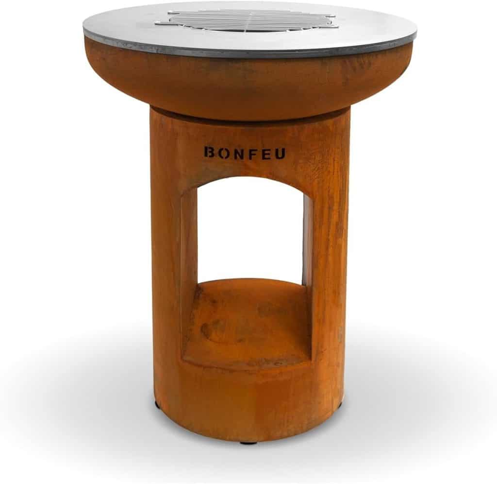 Test du brasero BonFeu BonBiza : foyer ouvert en acier pour cuisiner au jardin