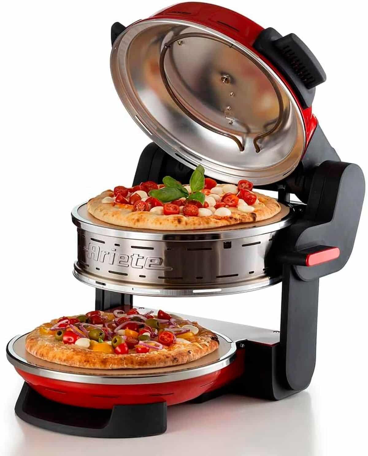 Test du four à pizza double 927 d'Ariete : 2300W et 5 niveaux de cuisson