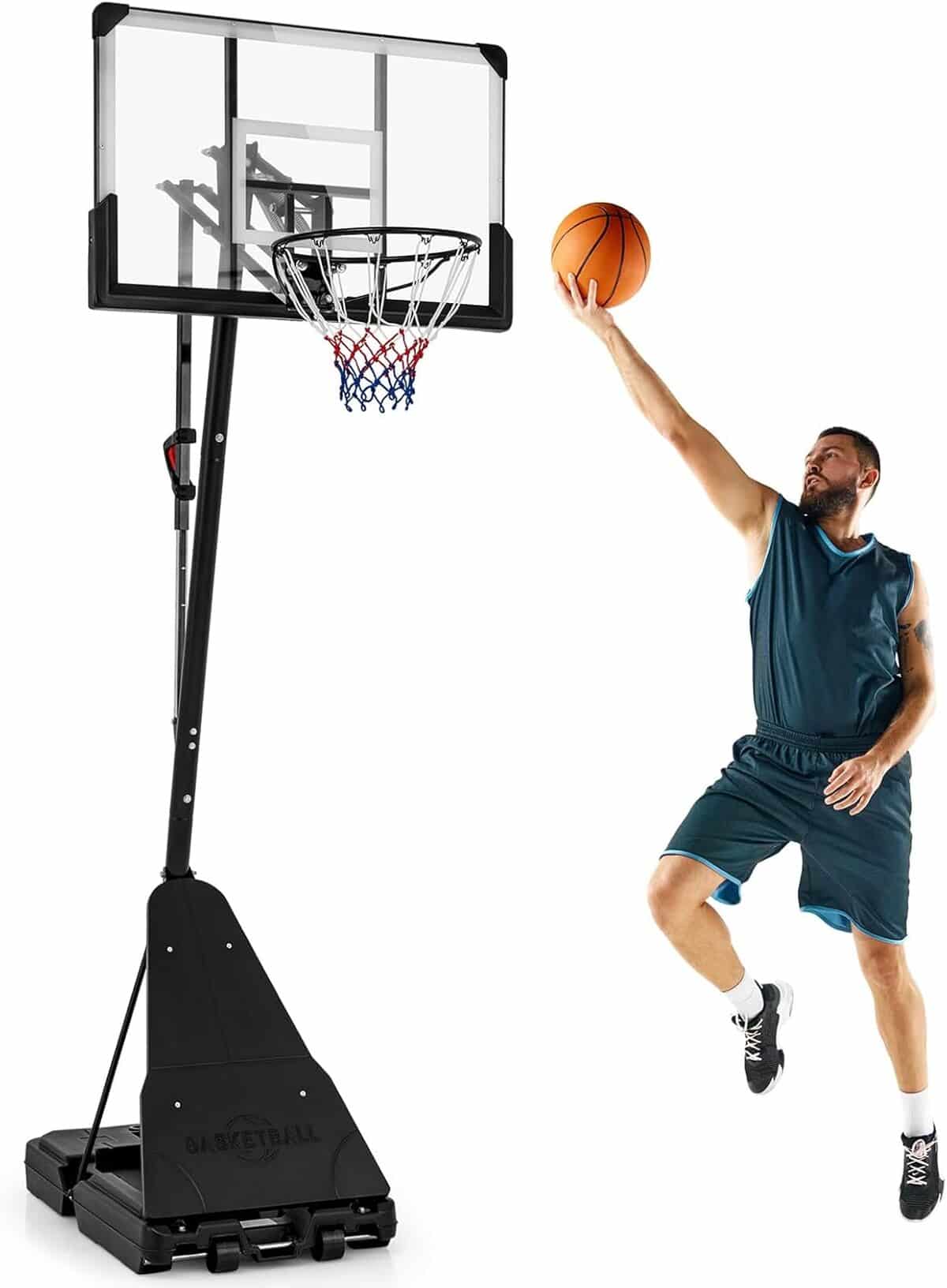 Test du panier de basketball COSTWAY hauteur réglable et incassable