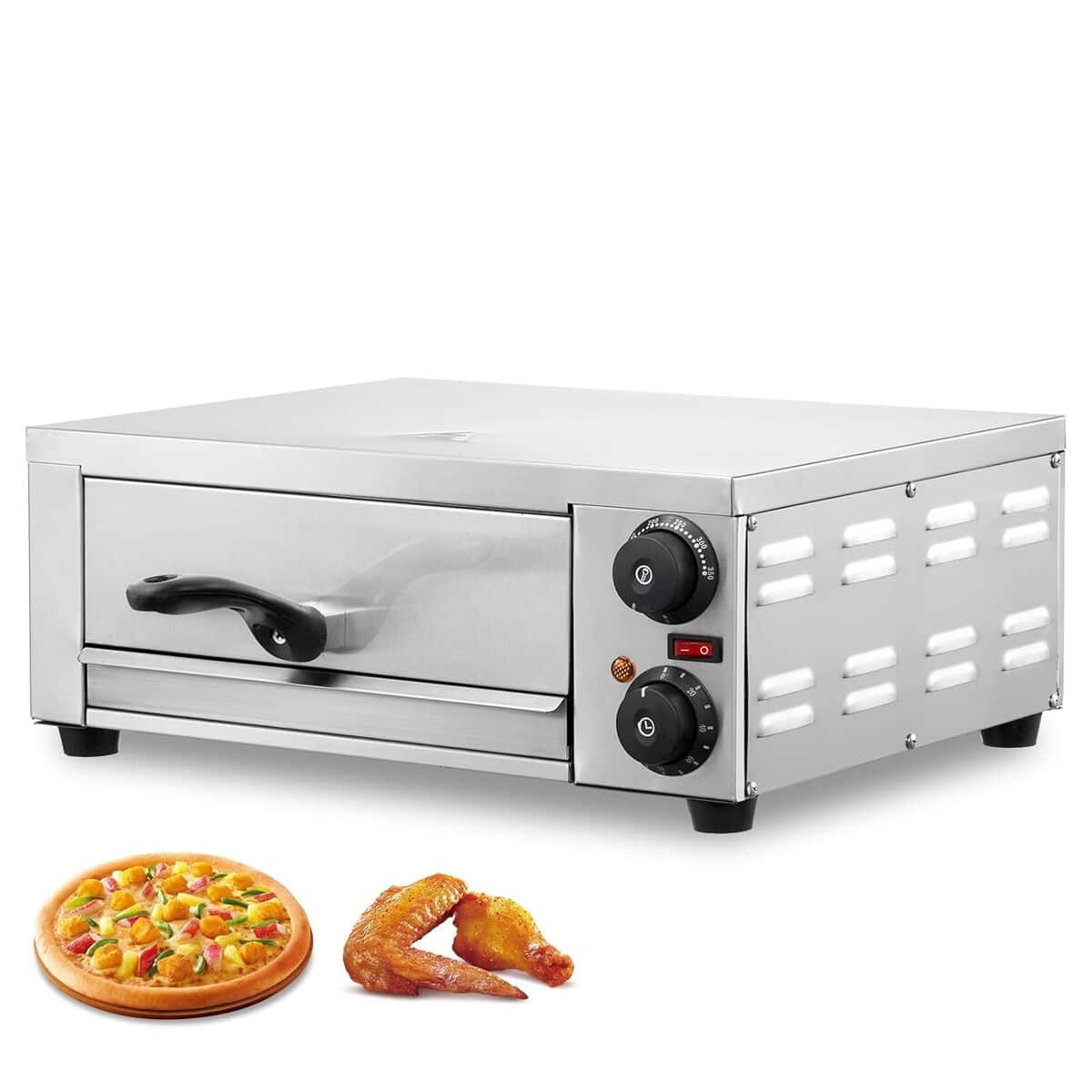 Test four à pizza VEVOR 12 po 1500 W : cuisson optimale