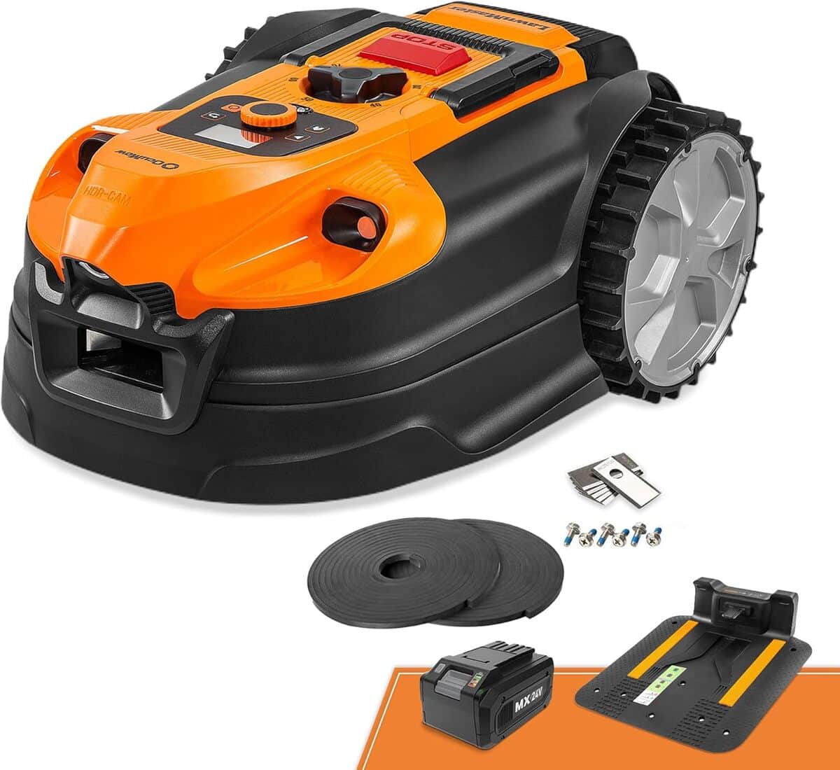 Test : lawnMaster VBRM18AMIDR, tondeuse robotique sans fil intelligente