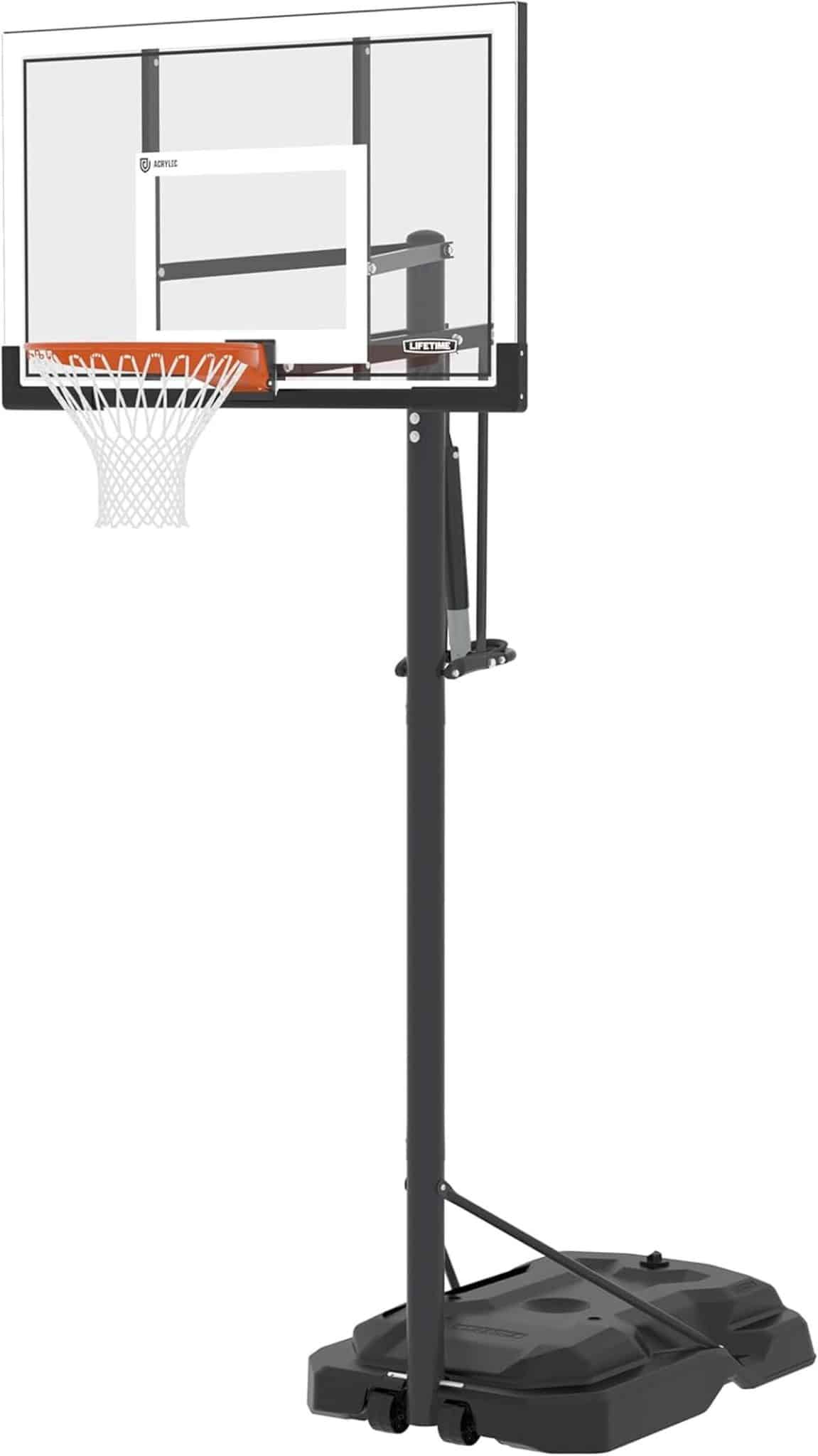 Test : panier de basketball Lifetime ajustable 137 cm